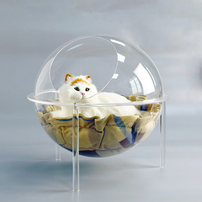 Acrylic Dome Cat bed